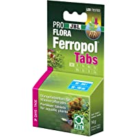 JBL Fertilizante FerropolTabs 2020000 para acuarios de Agua Dulce- 30 Pastillas